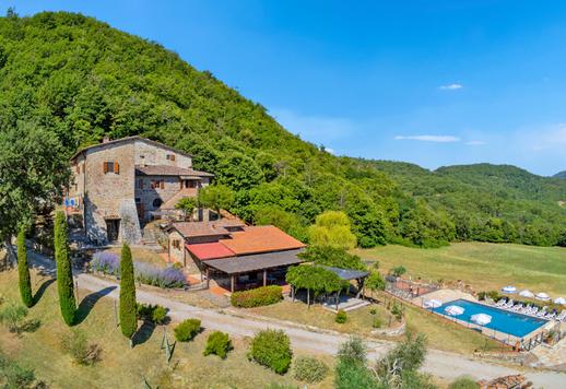 Landgoed in het natuurschoon van de provincie Florence Image 6
