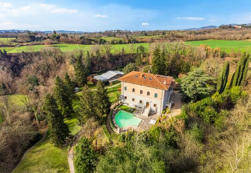 佛羅倫薩附近帶游泳池的迷人莊園 Image 6