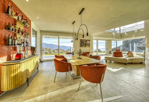 豪華全景別墅，位於布雷西亞加爾達湖岸邊的高處 Image 6