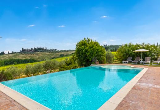 산 지미냐노(San Gimignano)의 녹음이 우거진 언덕에 수영장과 67헥타르 규모의 부지를 갖춘 고대 마을 매매 Image 9