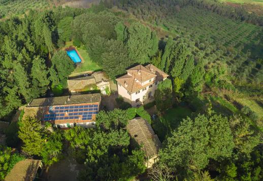 Anwesen aus dem 19. Jahrhundert mit Olivenhainen und Pool in der Landschaft von Livorno in der Nähe der toskanischen Strände Image 6