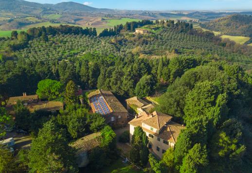 Anwesen aus dem 19. Jahrhundert mit Olivenhainen und Pool in der Landschaft von Livorno in der Nähe der toskanischen Strände Image 4