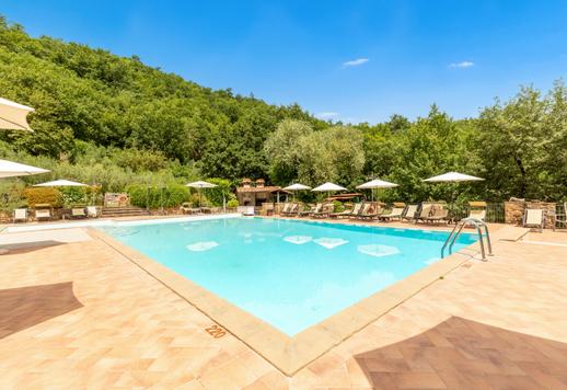 Elbűvölő felújított udvarház együttes eladó Toszkána dombvidékén Image 6