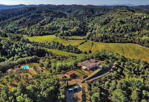 مزرعة تاريخية تم تجديدها مع إمكانية إنشاء مهبط للطائرات العمودية على تلال سان مينياتو Image 6