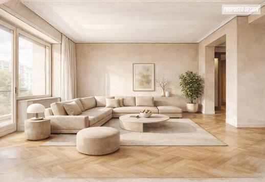 밀라노 중심부의 명성 있는 지역에 발코니가 있는 아파트가 판매됩니다. Image 3