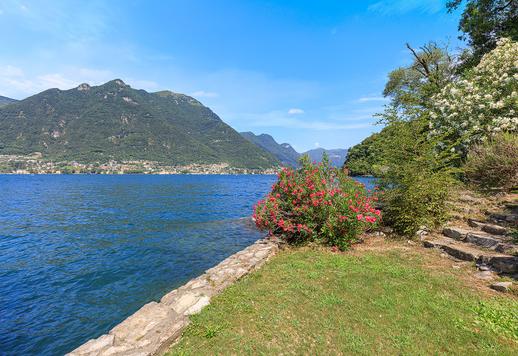 Historisch landgoed met uitzicht op het meer, omgeven door natuur, te koop aan het meer van Faggeto Lario Image 5