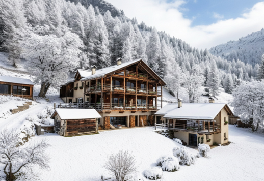 Chalet entièrement rénové avec dépendance, piscine, sauna, salle de cinéma et cuisine professionnelle à vendre à Arabba Image 2