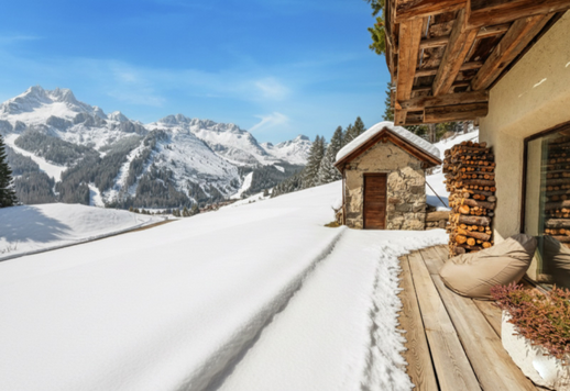 Chalet entièrement rénové avec dépendance, piscine, sauna, salle de cinéma et cuisine professionnelle à vendre à Arabba Image 4
