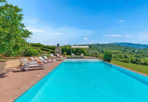 Esclusiva villa del XVII secolo finemente ristrutturata con piscina a sale e 5.000 mq di parco panoramico in vendita a Firenze Image 5