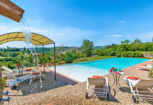 Esclusiva villa del XVII secolo finemente ristrutturata con piscina a sale e 5.000 mq di parco panoramico in vendita a Firenze Image 7