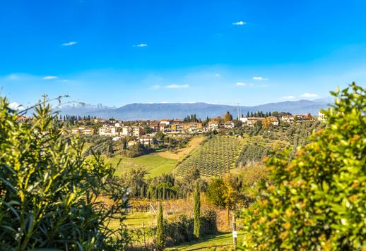 500 m²-es működő parasztház 6 apartmannal Empolese Valdelsa dombjai között Image 6