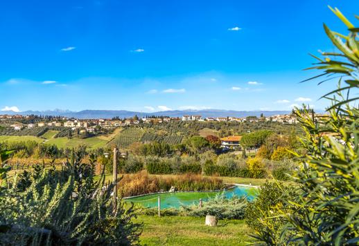 500 m²-es működő parasztház 6 apartmannal Empolese Valdelsa dombjai között Image 8