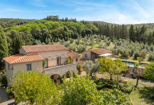 Dimora toscana con dependance, piscina e terrazzo panoramico tra le colline pisane Image 2
