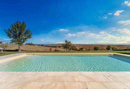 Lenyűgöző tanya hat apartmannal és kerttel eladó Crete Senesi és Val d&#39;Orcia között Image 7