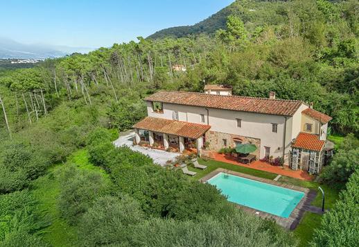 Charming estate with forest, olive grove and panoramic pool for sale on the outskirts of Pisa Image 1