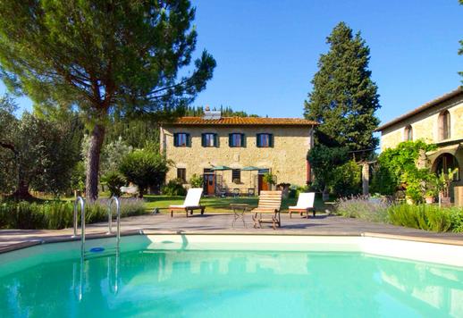 600 kvm rustikk villa på 5 hektar land blant vinmarker og olivenlunder i Montespertoli Image 8