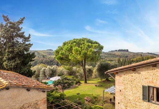 600 kvm rustikk villa på 5 hektar land blant vinmarker og olivenlunder i Montespertoli Image 5