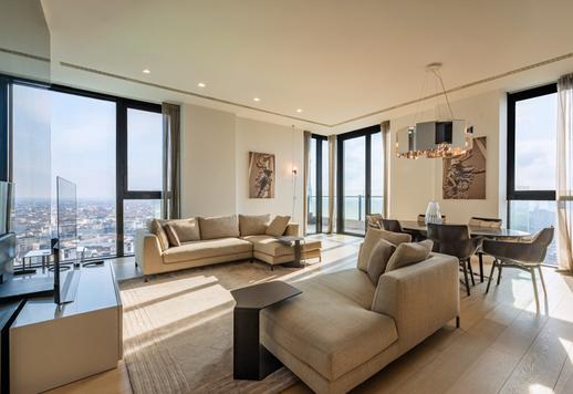 Porta Nuova'nın kalbinde, 21. katta yer alan, 235 metrekarelik panoramik manzaralı özel mülk Image 2