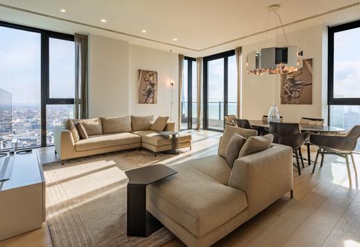 포르타 누오바 중심부 21층에 위치한 235m² 규모의 탁 트인 전망을 자랑하는 전용 부동산 Image 9