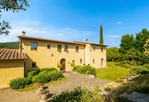 Drie villa&#39;s in een boerderij te koop in San Casciano dei Bagni, in de provincie Siena Image 4
