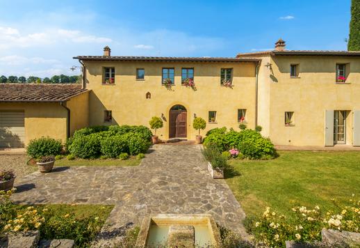 Drie villa&#39;s in een boerderij te koop in San Casciano dei Bagni, in de provincie Siena Image 5