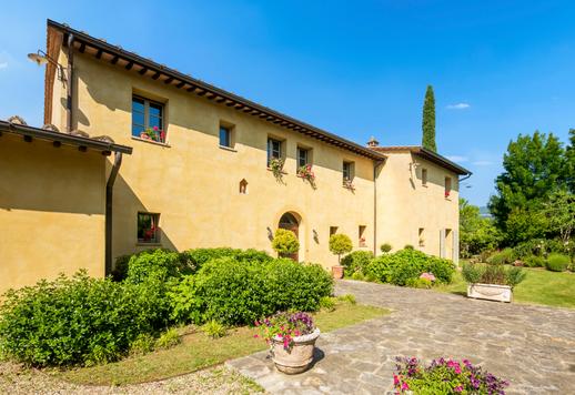 Drie villa&#39;s in een boerderij te koop in San Casciano dei Bagni, in de provincie Siena Image 6