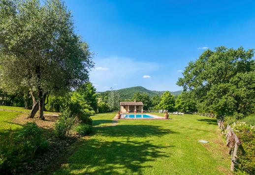 Drie villa&#39;s in een boerderij te koop in San Casciano dei Bagni, in de provincie Siena Image 8