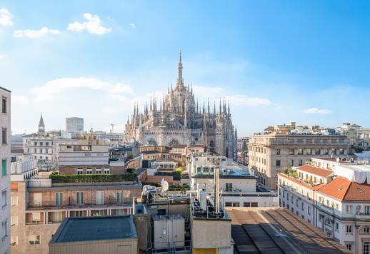 Exkluzív, világos birtok a katedrális és a Brera között, a város legikonikusabb szívében Image 1