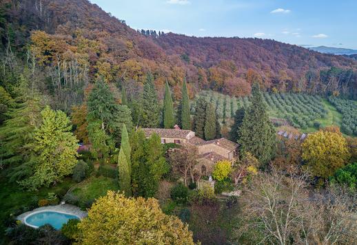 13th-century estate with vast olive grove and pool Image 1
