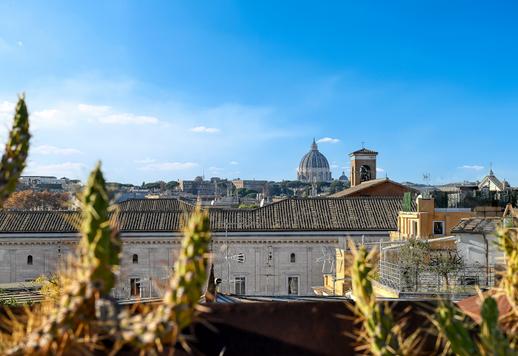Raffinert eiendom på 350 kvm med panoramaterrasse over Den evige stad Image 7