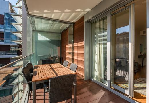 Porta Nuova bölgesinde, seçkin olanaklara, ortak bir sağlıklı yaşam alanına ve nefes kesen manzaraya sahip modern bir daire. Image 6