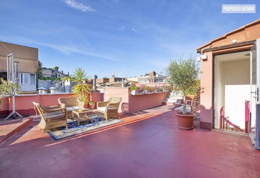 Lägenhet på över 200 kvm med takterrass och utsikt över den eviga staden mellan Piazza di Spagna och Piazza del Popolo Image 2