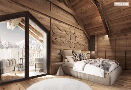 Proprietà esclusive nel cuore della Vialattea, progettate con materiali nobili naturali e domotica integrata, e circondate da paesaggio alpino mozzafiato. Image 3