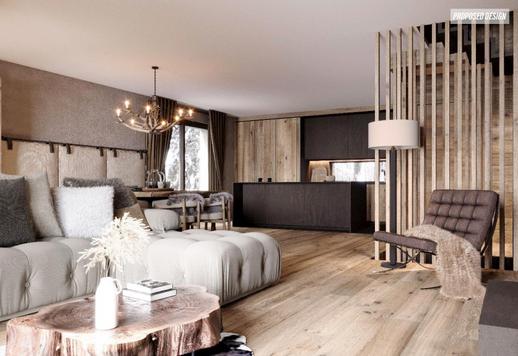 Proprietà esclusive nel cuore della Vialattea, progettate con materiali nobili naturali e domotica integrata, e circondate da paesaggio alpino mozzafiato. Image 3