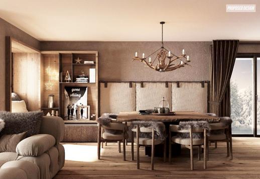 Proprietà esclusive nel cuore della Vialattea, progettate con materiali nobili naturali e domotica integrata, e circondate da paesaggio alpino mozzafiato. Image 1