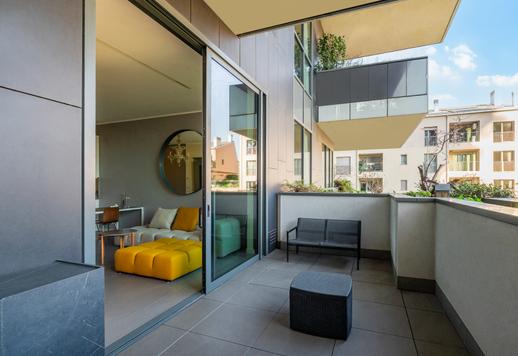 Élégante résidence de prestige avec finitions haut de gamme, terrasse habitable et garage privé dans le quartier le plus emblématique du Milan contemporain. Image 9