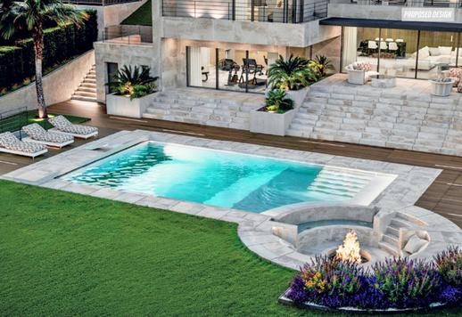 Proprietà fronte lago personalizzabile con cinque camere, sei bagni, piscina, area spa e terrazzo panoramico Image 3