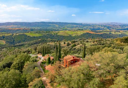 Casa de campo renovada com casa de hóspedes, piscina panorâmica e olival produtivo em um local isolado, a uma curta distância da costa do Mar Tirreno. Image 3