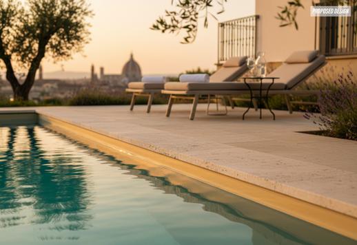 Резиденция около 1000 м² на трех уровнях, с пятью спальнями, семью ванными, велнес-зоной, бассейном, садом 4000 м² и подземным гаражом в живописной холмистой местности Image 3