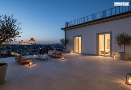 Резиденция около 1000 м² на трех уровнях, с пятью спальнями, семью ванными, велнес-зоной, бассейном, садом 4000 м² и подземным гаражом в живописной холмистой местности Image 5