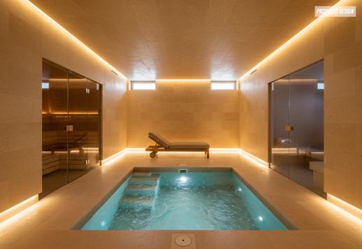 Резиденция около 1000 м² на трех уровнях, с пятью спальнями, семью ванными, велнес-зоной, бассейном, садом 4000 м² и подземным гаражом в живописной холмистой местности Image 9