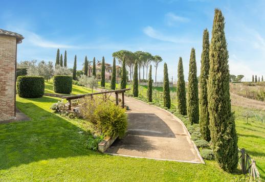 Viehättävä kartano Sienan kukkuloiden keskellä, puutarhalla, oliivitarhalla ja täydellisellä yksityisyydellä Image 4