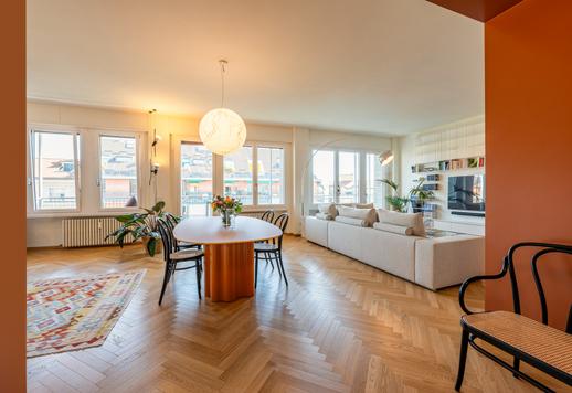 195 kvm lägenhet på sjunde våningen, med fyra sovrum, tre badrum, master suite med dubbel klädkammare och separat gästområde Image 7