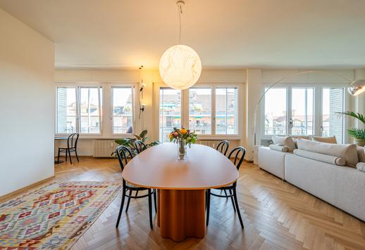 195 kvm lägenhet på sjunde våningen, med fyra sovrum, tre badrum, master suite med dubbel klädkammare och separat gästområde Image 2