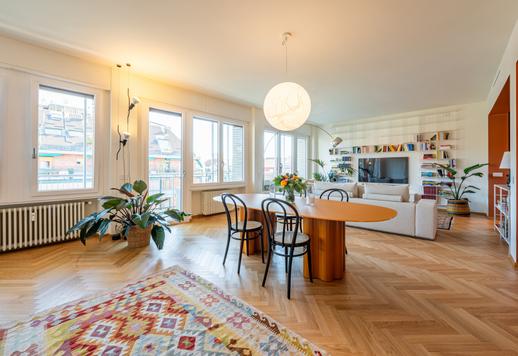 195 kvm lägenhet på sjunde våningen, med fyra sovrum, tre badrum, master suite med dubbel klädkammare och separat gästområde Image 1