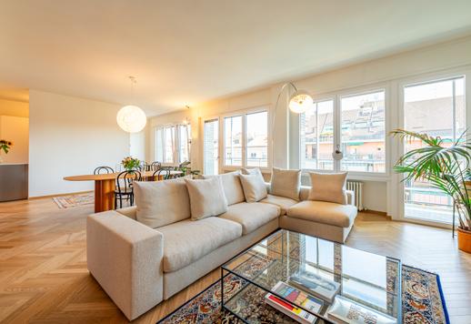 195 kvm lägenhet på sjunde våningen, med fyra sovrum, tre badrum, master suite med dubbel klädkammare och separat gästområde Image 3