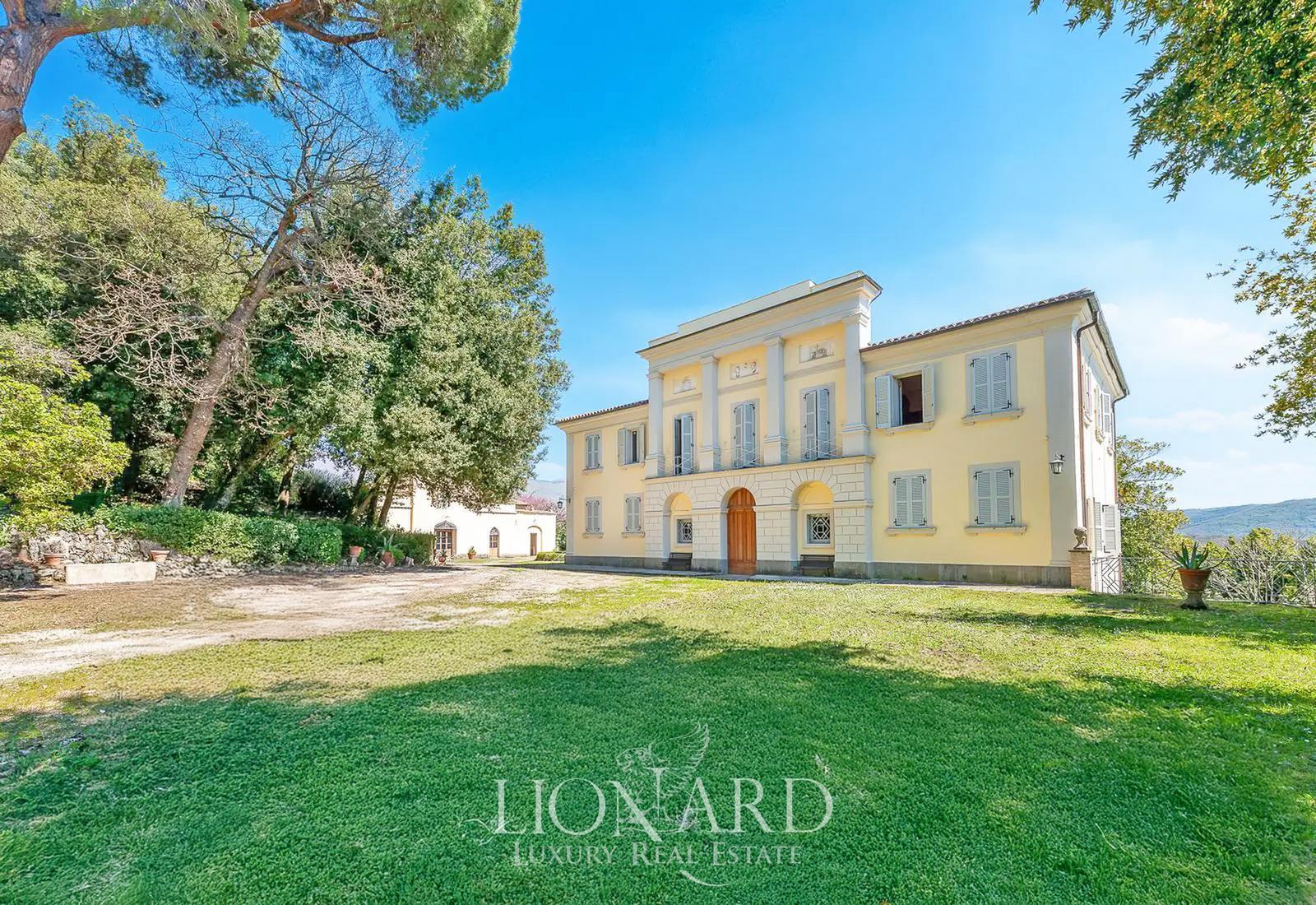 Neoclassic Villa With Park And Views Of Terminillo In Rieti Lionard