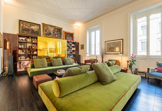 Burjuva Art Nouveau binasının zemin katı: Milano'nun kalbinde tasarımcı dokunuşları ve çağdaş bir tasarım. Image 3