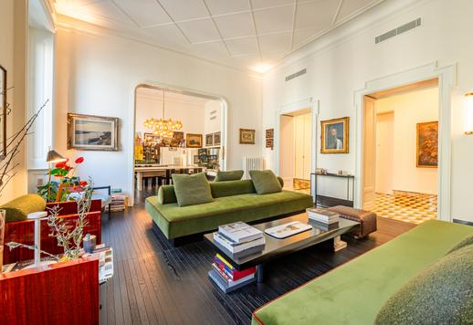 Burjuva Art Nouveau binasının zemin katı: Milano'nun kalbinde tasarımcı dokunuşları ve çağdaş bir tasarım. Image 1
