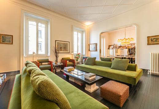 Burjuva Art Nouveau binasının zemin katı: Milano'nun kalbinde tasarımcı dokunuşları ve çağdaş bir tasarım. Image 2